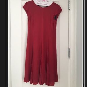 Rebecca Taylor Long Red Dress